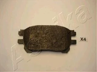 Комплект гальмівних накладок, дискове гальмо ASHIKA 5002271