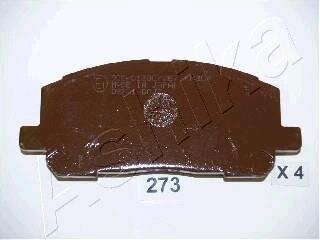 Колодка гальм. LEXUS RX ASHIKA 50-02-273