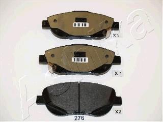 Гальмівні колодки дискові перед. Toyota Avensis, Verso 2.2D 05- ASHIKA 5002276