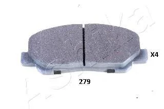 Комплект гальмівних накладок, дискове гальмо ASHIKA 5002279