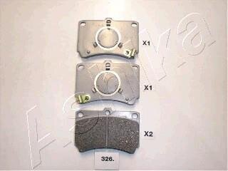 Колодка торм. MAZDA 323 ASHIKA 50-03-326