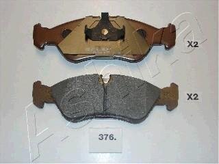 Колодки тормозные дисковые передние DAEWOO LANOS 1.5/1.6 KLAT ASHIKA 50-03-376