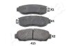 Гальм.колодки перед. Honda CR-V III 2.0i-VTEC/2.2i-CTDi 01.07 ASHIKA 5004415 (фото 1)