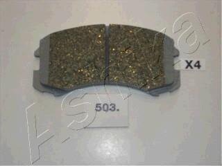 Гальмівні колодки дискові перед. Mitsubishi Lanser 1.3 03- ASHIKA 5005503