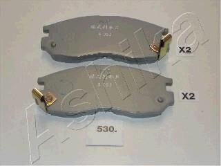 Гальмівні колодки передні Mitsubishi Colt IV, Eclipse, Galant IV,V,VI, Lancer IV,V 1.6-2.5 91- ASHIKA 50-05-530