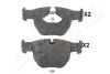 Комплект тормозных колодок, дисковый тормоз ASHIKA 50-0L-L05 (фото 1)