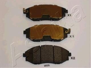 Колодка гальм. CHEVROLET EPICA ASHIKA 500WW09