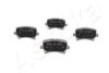 Колодки гальмівнi зад. Audi A6, Q3 Seat Alhambra Passat, Passat Alltrack, Passat CC, Sharan, Tiguan 1.4-4.2 05.04- ASHIKA 51-00-00007 (фото 1)