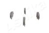 Колодки гальмівнi зад. Audi A6, Q3 Seat Alhambra Passat, Passat Alltrack, Passat CC, Sharan, Tiguan 1.4-4.2 05.04- ASHIKA 51-00-00007 (фото 3)