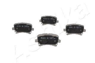 Колодки гальмівнi зад. Audi A6, Q3 Seat Alhambra Passat, Passat Alltrack, Passat CC, Sharan, Tiguan 1.4-4.2 05.04- ASHIKA 51-00-00007