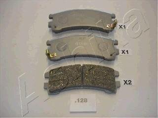 Колодка торм. дисковый тормоз ASHIKA 5101128