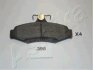 Гальмівнi колодки дискові зад. Chevrolet Lacetti, Leganza, Musso, Nubira// Mitsubishi Magna, Verada// Nissan Bluebird// Ssangyong Korando, Musso 1.6-3.2 03.97- ASHIKA 5103398 (фото 1)
