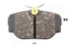Комплект тормозных колодок, дисковый тормоз ASHIKA 510LL02 (фото 1)