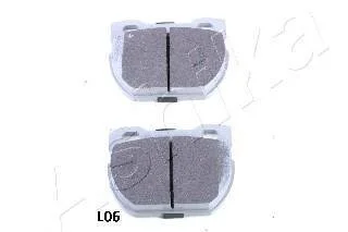 Комплект гальмівних накладок, дискове гальмо ASHIKA 510LL06