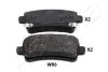 Комплект тормозных колодок, дисковый тормоз ASHIKA 51-0W-W06 (фото 1)