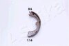 Комплект тормозных колодок, стояночная тормозная система ASHIKA 55-01-114 (фото 1)