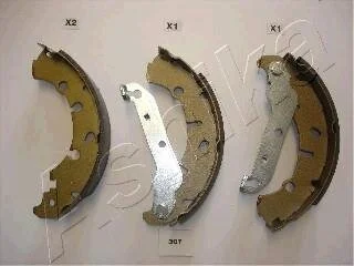 Комплект гальмівних колодок ASHIKA 5503307