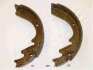 Колодки тормозные задние с накладками CANTER 444 (W=60MM на ось) ASHIKA 55-05-509 (фото 1)