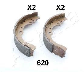Комплект гальмівних колодок ASHIKA 5506620