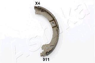 Комплект гальмівних колодок, стоянкове гальмо ASHIKA 55-09-911