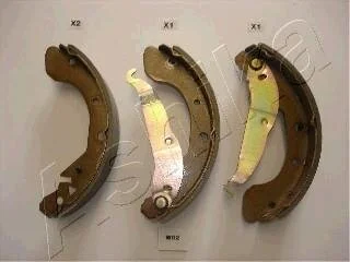 Комплект тормозных колодок ASHIKA 55-W0-002