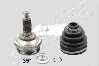 ШРКШ зі змазкою в комплекті ASHIKA 6203351