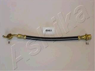 Шланг гальмівний зад. Toyoa Corolla 1.4-1.8 02-07 ASHIKA 69-02-2063