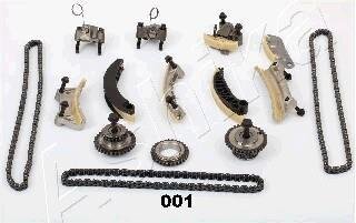 Комплект ланцюгів привода ASHIKA KCK001