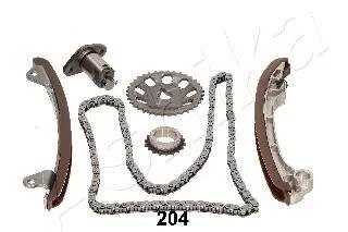 Комплект ланцюгів привода ASHIKA KCK204