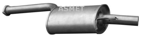 Передній глушник випускної системи ASMET 01.023