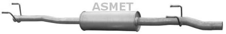 Задній. глушник,випускна сист. ASMET 02.059