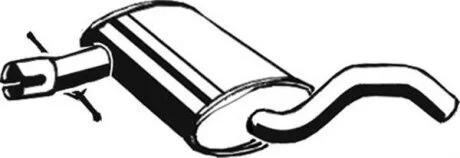 Передній глушник,випускна сист ASMET 03.037