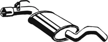 Центр. глушник,випускна сист. ASMET 03.048