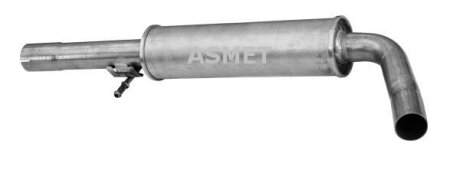 Центр. глушник,випускна сист. ASMET 03.076