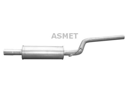 Передній глушник випускної системи ASMET 03.108