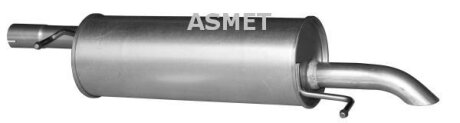 Задній. глушник,випускна сист. ASMET 04.083