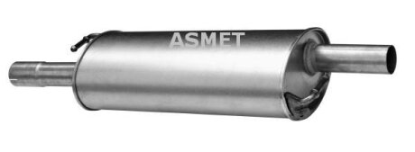 Центр. глушник,випускна сист. ASMET 04.108