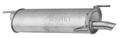 Глушитель выхлопных газов конечный ASMET 05.099