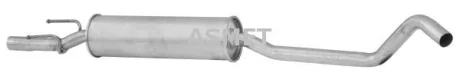 Передній глушник,випускна сист ASMET 05.126