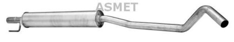 Центр. глушник,випускна сист. ASMET 05.153