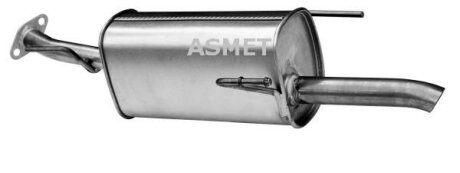 Задній. глушник,випускна сист. ASMET 05.162
