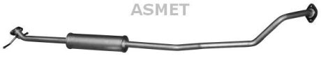 Центр. глушник,випускна сист. ASMET 05.196