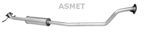 Центр. глушник,випускна сист. ASMET 05.197