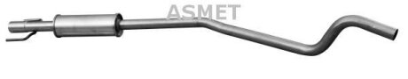 Центр. глушник,випускна сист. ASMET 05.200