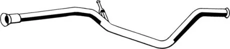 Вихлопна труба ASMET 08.055