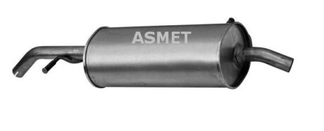 Задній. глушник,випускна сист. ASMET 09.085