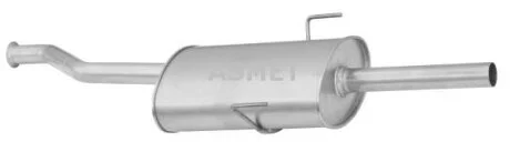 Передній глушник,випускна сист ASMET 10.050