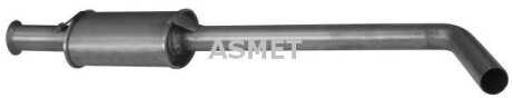 Передній глушник,випускна сист ASMET 10.080