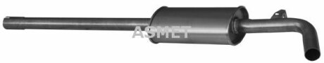 Передній глушник випускної системи ASMET 10.102