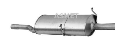 Задній. глушник,випускна сист. ASMET 12.028